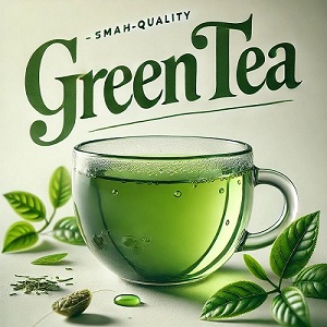 Green tea is a natural drink rich in antioxidants and vitamins, known for its ability to promote a healthy body and mind. It helps improve digestion, boost the body's energy, and support skin health. It also contains compounds that help fight free radicals, which contributes to protecting the skin from signs of aging. Green tea is an ideal choice for those who seek to maintain their health and beauty naturally