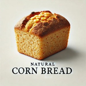 Photo of fresh cornbread: a natural and delicious option that reflects traditional character and healthy nutrition.