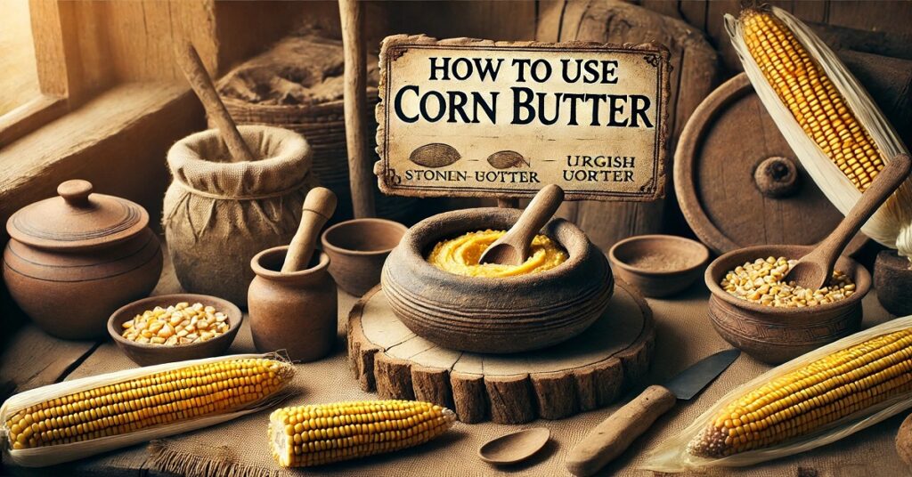 Usage tips for Durra corn butter, providing guidance on how to incorporate it into cooking, baking, and as a spread for maximum flavor and texture