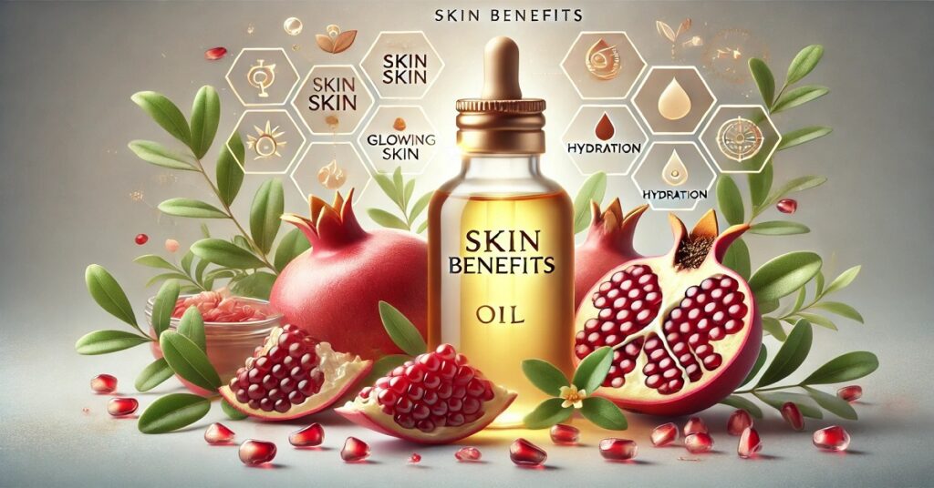 Pomegranate oil provides exceptional benefits for both skin and hair, making it a valuable addition to beauty routines. For the skin, this oil hydrates deeply, improves elasticity, and reduces the appearance of fine lines and wrinkles, promoting a youthful glow. Its antioxidant properties protect the skin from environmental damage, while its anti-inflammatory effects soothe irritation and redness. For hair, pomegranate oil strengthens each strand, adds shine, and helps control frizz. It also nourishes the scalp, supporting healthy hair growth and leaving hair looking vibrant and revitalized