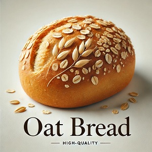 Picture of fresh oat bread: a healthy and nutritious option, reflecting quality and nature in every loaf.